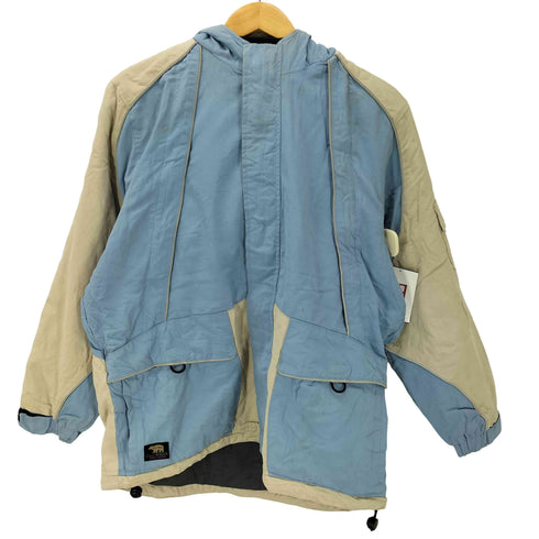エディーバウアー Eddie Bauer 90-00S 裏地フリース スイッチング バイカラー ウォームアップ マウンテン パーカー ジャケット 裾ドローコード メンズ XXL
