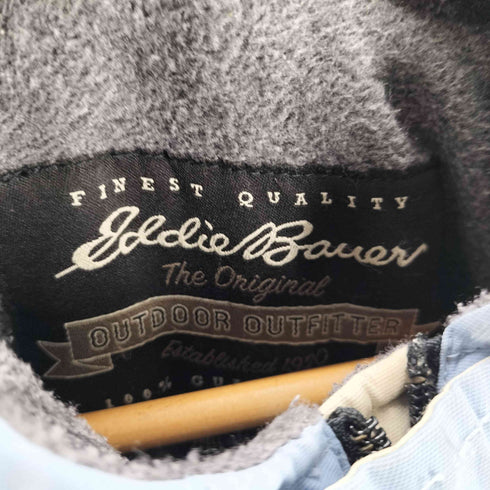 エディーバウアー Eddie Bauer 90-00S 裏地フリース スイッチング バイカラー ウォームアップ マウンテン パーカー ジャケット 裾ドローコード メンズ XXL