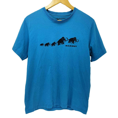マムート MAMMUT QD ロゴ プリント Tシャツ レディース import:M