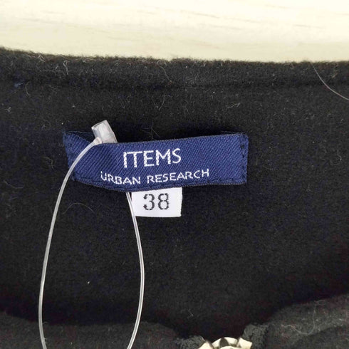 アイテムズ アーバンリサーチ ITEMS URBAN RESEARCH ノーカラーフリースジャケット レディース 38