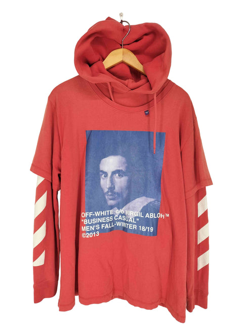オフホワイト OFF-WHITE 18AW BERNINI HOODIE メンズ M