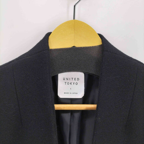 ユナイテッドトウキョウ UNITED TOKYO 17aw ノーカラーコート レディース JPN:1