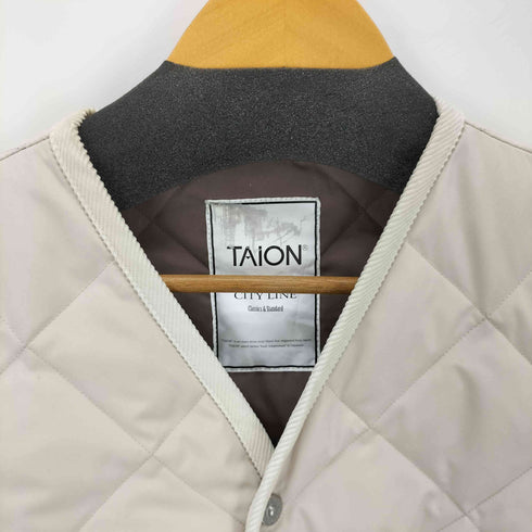 タイオン TAION CITY LINE キルティングジャケット メンズ