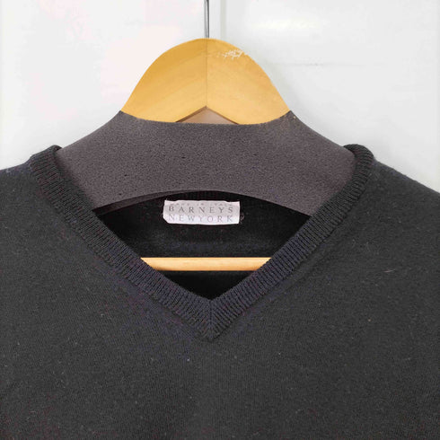 バーニーズニューヨーク BARNEYS NEWYORK Vネック ウールセーター メンズ