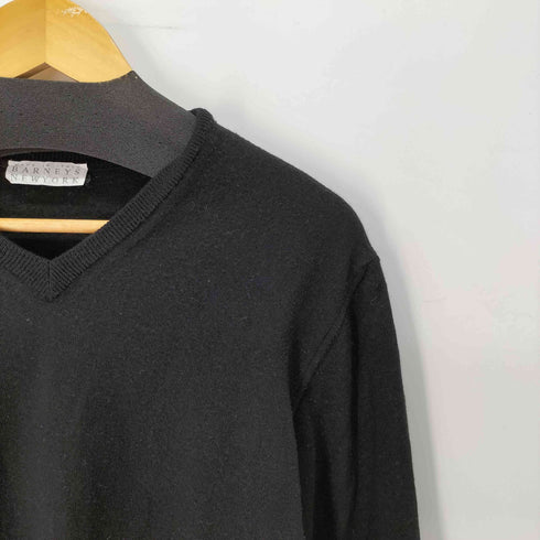 バーニーズニューヨーク BARNEYS NEWYORK Vネック ウールセーター メンズ