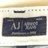 アルマーニジーンズ ARMANI JEANS y2k ロゴプレート ダメージストレートデニム メンズ US:32-33