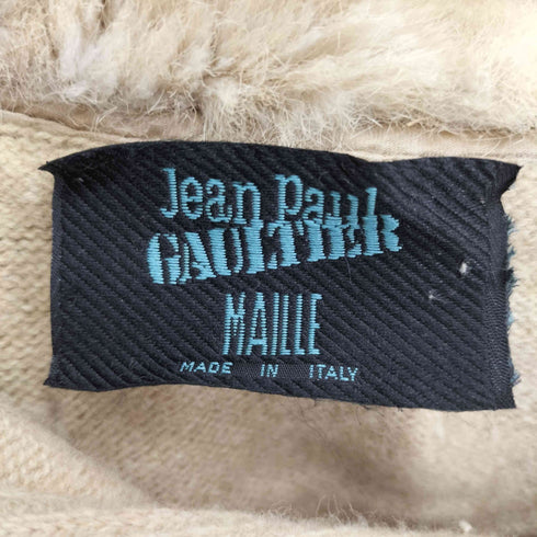 ジャンポールゴルチエマイユ Jean Paul GAULTIER MAILLE イタリア製 FUZZI社製 フランス本国企画 ファー プルオーバー ニット Y2K レディース