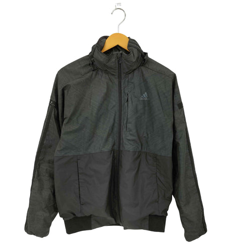 アディダス adidas 裏起毛 ウィンドブレーカー ジャケット メンズ import:M