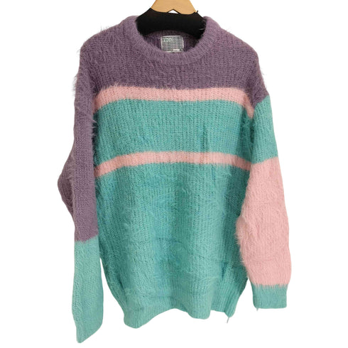 YOUTHBATH angora stripe knit レディース JPN:L