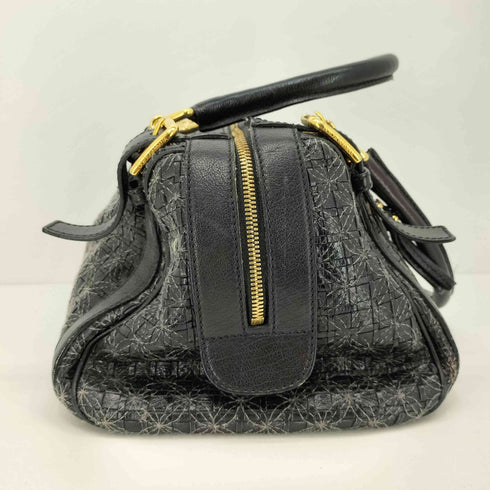 ドルチェアンドガッバーナ DOLCE&GABBANA MISS EASY WAY Y2K 裏地レオパード ミニ ボストンバッグ レディース
