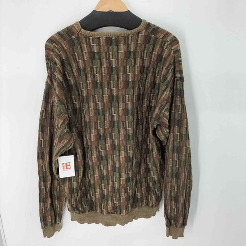 SHENANDOAH マルチカラー Vネック ニットセーター メンズ import:L