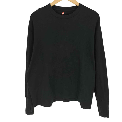 ヘインズ Hanes 25AW Comfort Crew Neck Pullover with Thumbhole EX メンズ JPN:M