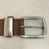 TOCHIGI SHRINK LEATHER SURF EMBOSSED BELT メンズ