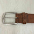 TOCHIGI SHRINK LEATHER SURF EMBOSSED BELT メンズ