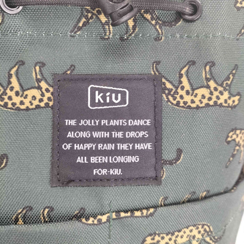 キウ KiU ヒョウ柄 2WAYショルダーバッグ レディース