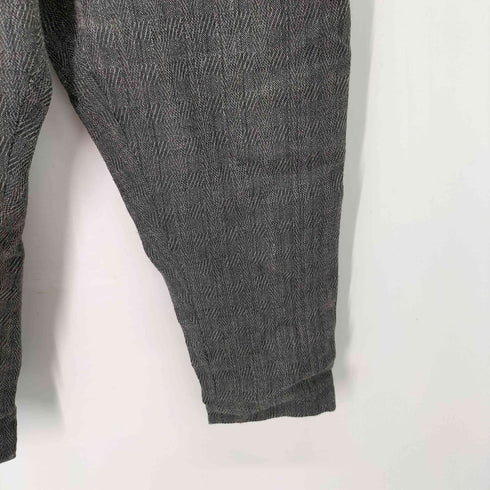 ヤントル YANTOR リネンジャカードテーパードパンツ メンズ JPN:M