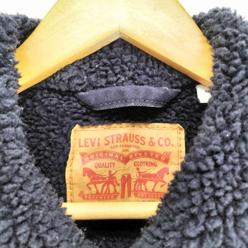 リーバイス Levis SHERPA TRUCKER JACKET メンズ import:M