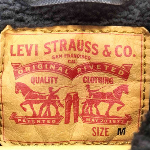 リーバイス Levis SHERPA TRUCKER JACKET メンズ import:M