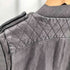LAMB SKIN ラムレザーキルティングジャケット レディース M