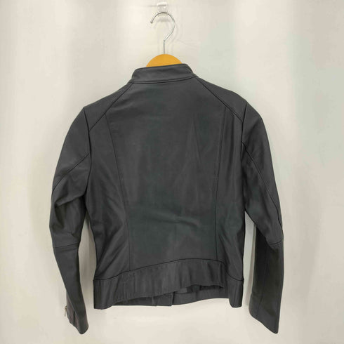 アルアバイル allureville ラムレザーシングルライダースジャケット レディース 1