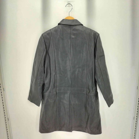 W COLLECTION レザーステンカラーコート レディース 12/36