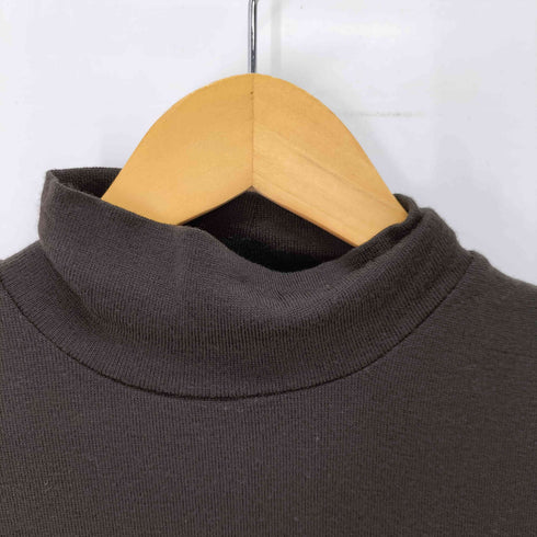 マックスマーラ MAX MARA 白タグ イタリア製 ウール混 ハイネック半袖ニット レディース import:M