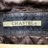 CHANTEL y2k リアルレザー ダブルジップ シングルライダースジャケット メンズ JPN:44