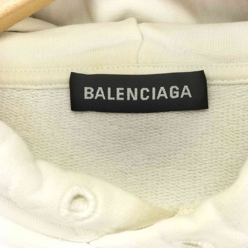 バレンシアガ BALENCIAGA バックフロントロゴ入りフーディー メンズ import:M