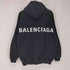 バレンシアガ BALENCIAGA バックフロントロゴ入りフーディー メンズ import:S