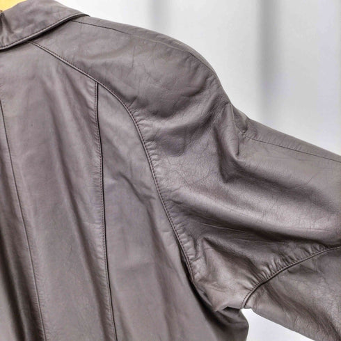 カウレザーテーラードジャケット メンズ FREE