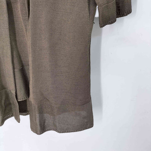 マックスマーラ MAX MARA 白タグ イタリア製 メッシュタンクトップ カーディガンセットアップ レディース import:M