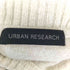 アーバンリサーチ URBAN RESEARCH ハイネックニットポンチョ レディース