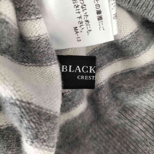 ブラックレーベルクレストブリッジ BLACK LABEL CRESTBRIDGE カシミヤ混ボーダーニットセーター メンズ JPN:3