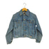 E.N.U.F. BLUE DENIM JEANS WEAR デニムトラッカージャケット 4TH メンズ import:S