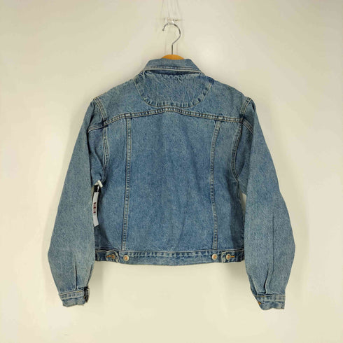 E.N.U.F. BLUE DENIM JEANS WEAR デニムトラッカージャケット 4TH メンズ import:S
