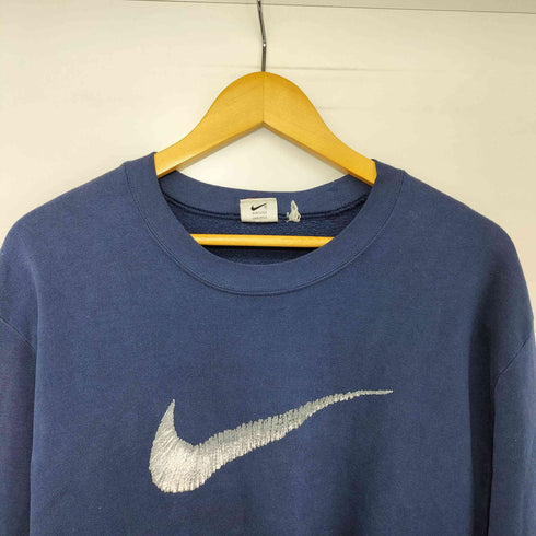 ナイキ NIKE 90-00s 白タグ ビッグ スウォッシュ クルーネック スウェット メンズ