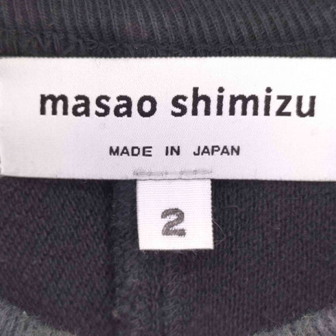 MASAO SHIMIZU スウェットプルオーバー 再構築 メンズ JPN:2