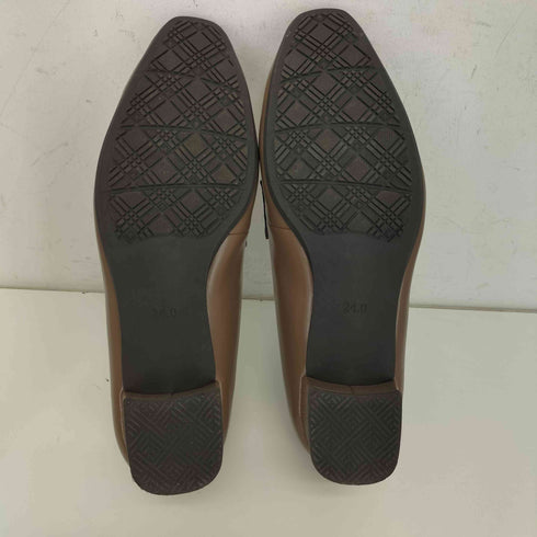 アシックス ASICS AcureZ アキュアーズ 足ゆび広がる キレイ ビットローファーパンプス レディース JPN:24