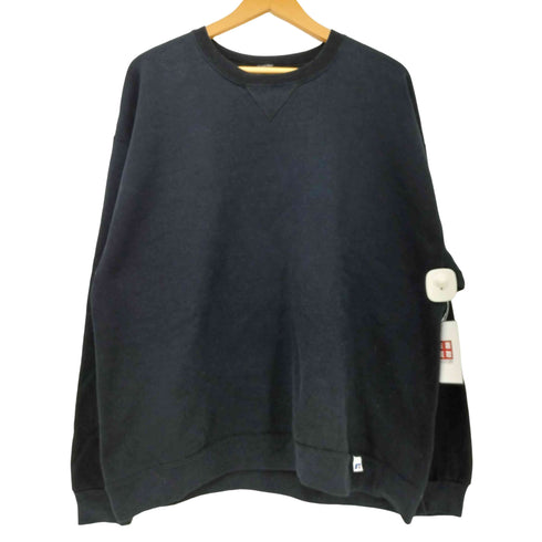 ラッセルアスレチック RUSSELL ATHLETIC 00s Dri-Power Vガゼット 無地 ブランク クルーネック スウェット メンズ import:XL