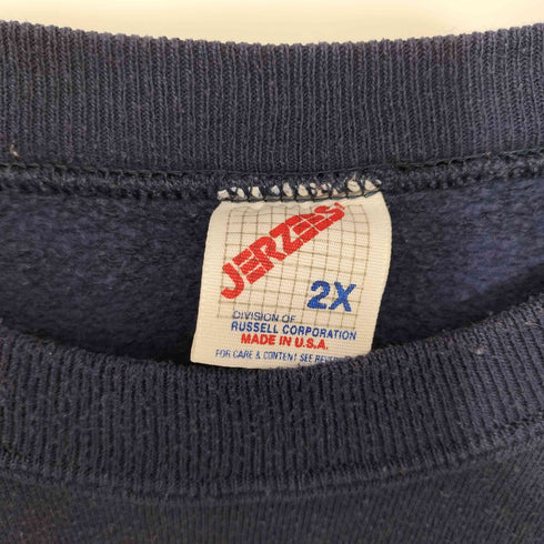 ジャージーズ JERZEES 90s 無地 ブランク クルーネック スウェット メンズ import:XXL