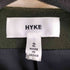 ハイク HYKE 羊毛混 メルトンジャケットコート レディース JPN:2