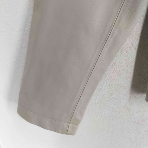 子羊革 lamb leather シングルライダースジャケット メンズ JPN:M