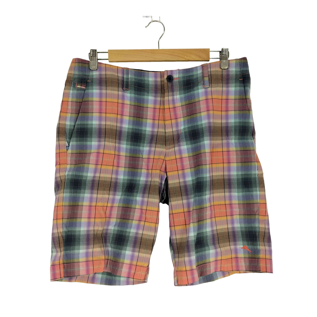 トミーバハマ Tommy Bahama マドラスチェック ショーツ メンズ 34inch 