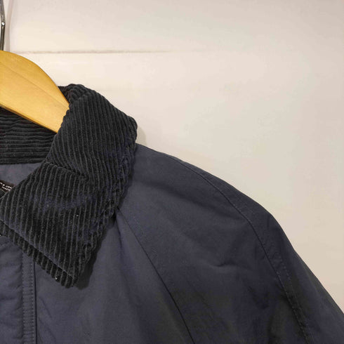 ザラ ZARA 襟コーデュロイ 中綿 比翼 ブルゾン メンズ import:S