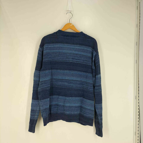 BLUE PORT コンチョボタン インディゴ カーディガン メンズ JPN:XL