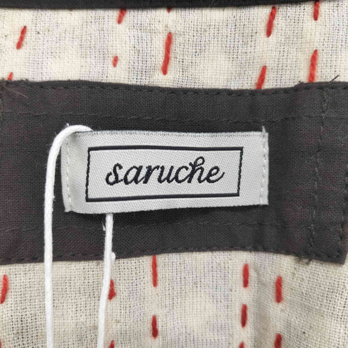 saruche ガーゼ素材 ギャザージャケット レディース