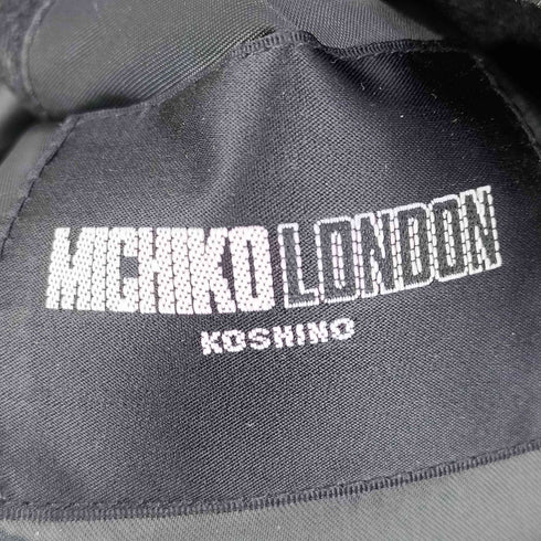 ミチコロンドン MICHIKO LONDON カシミヤ混 ウール ロング チェスターコート メンズ