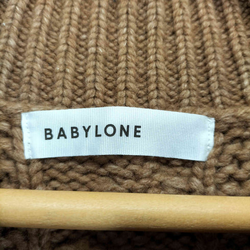 バビロン BABYLONE 5gカノコケーブルカーディガン レディース US:38