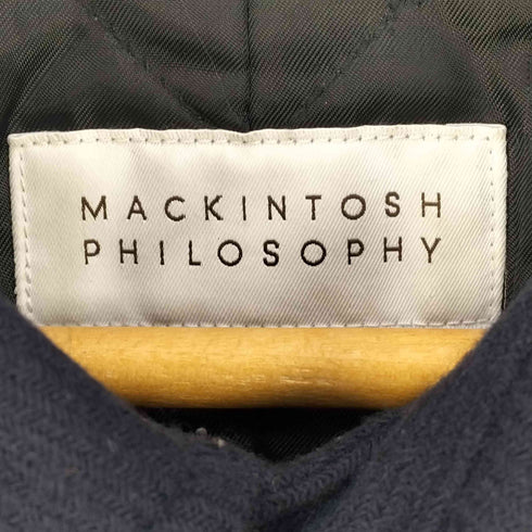 マッキントッシュフィロソフィー MACKINTOSH PHILOSOPHY 裏地キルティング ウール ハーフコート メンズ JPN:42