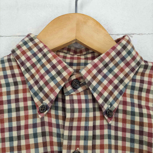 ランズエンド LANDS END Viyella チェックBDシャツ メンズ JPN:M